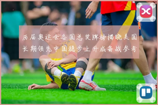 历届奥运会各国总奖牌榜揭晓美国长期领先中国稳步上升成备战参考