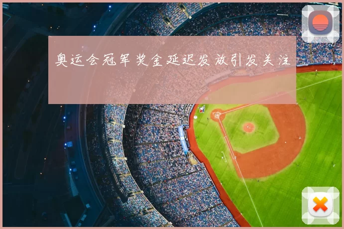 奥运会冠军奖金延迟发放引发关注